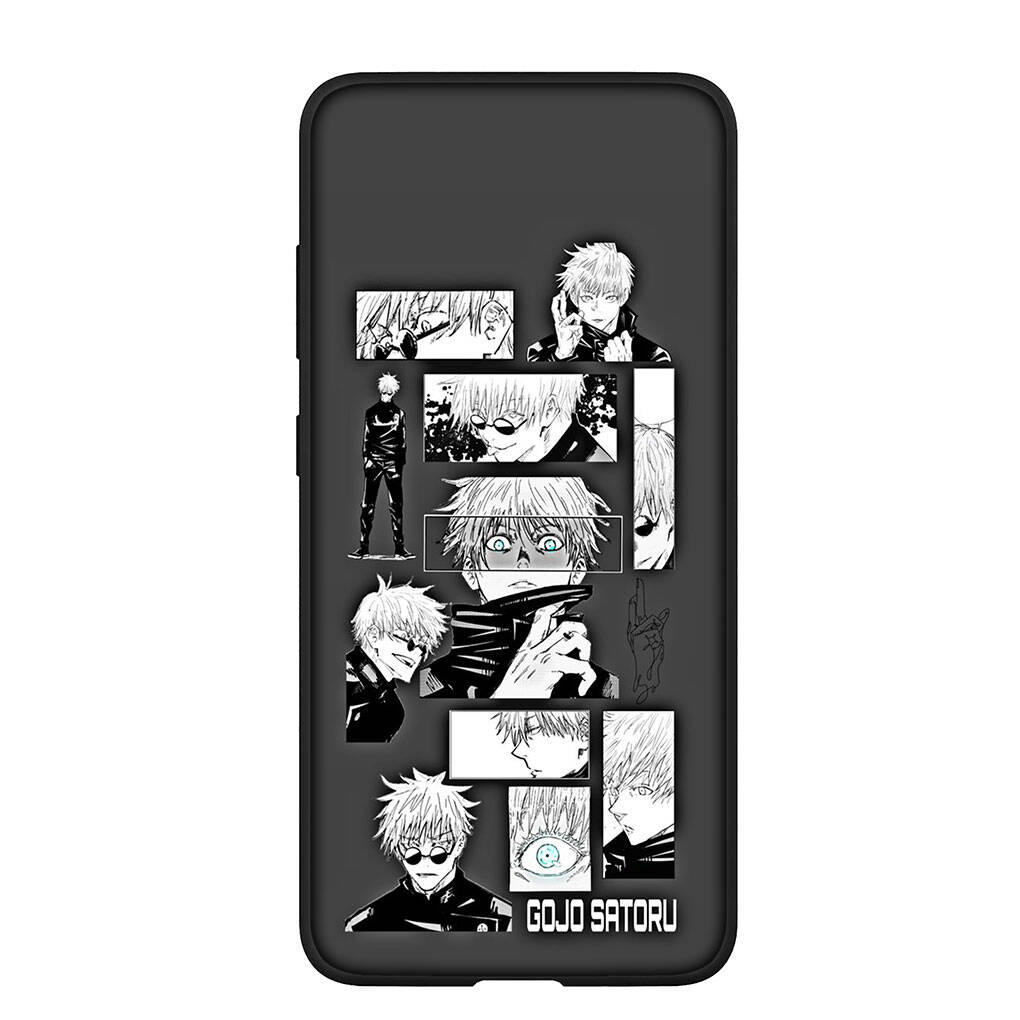 Чехол для телефона Samsung Galaxy S25 S23 S22 S24 Ultra FE A05 A06 A15 A16 A36 A37 A35 A54 A55 A56 A57 A25 A26 A53 Комиксы Jujutsu Kaisen Годжо Сатору Чехол