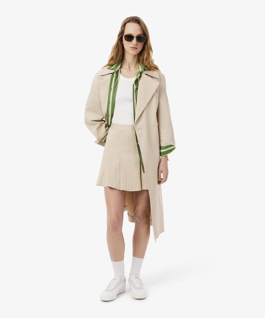 LACOSTE Женская культовая короткая плиссированная юбка Jf8001-56G X6F