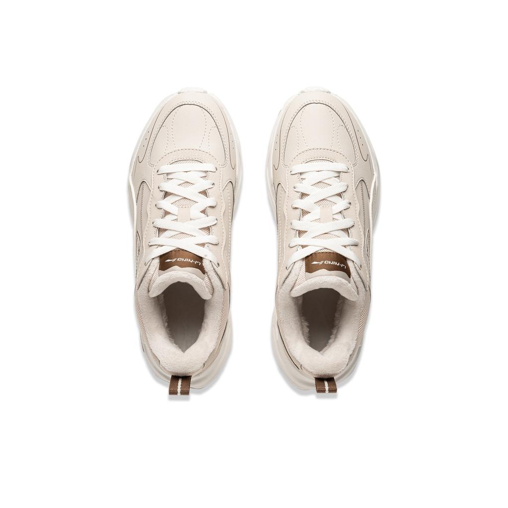 Li Ning Ln Defender Fashion Versatile Soft Resilient Lightweight Non-Slip Increased Shock Absorption Wear-Resistant Low-Top Casual Shoes AGLV282-1