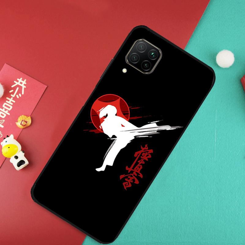 Чехол Oyama Karate Kyokushin для Huawei Nova 11 Pro 9 10 SE 7i 8i 11i 12i Y73 Y72 Y61 Y91 Y90 Y70 Y60 P30 P40 Lite