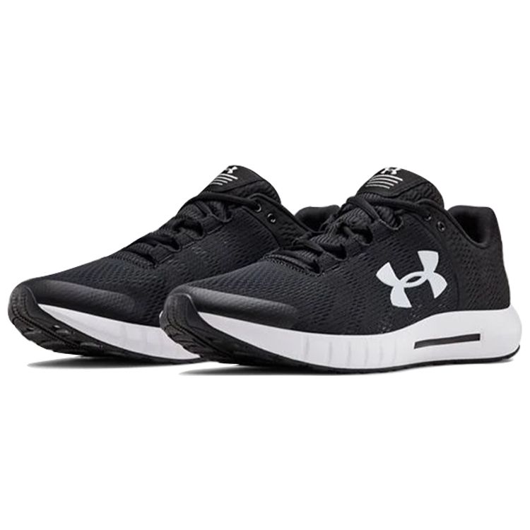 Under Armour Мужские Micro G Pursuit BP Черный Белый 3021953-001