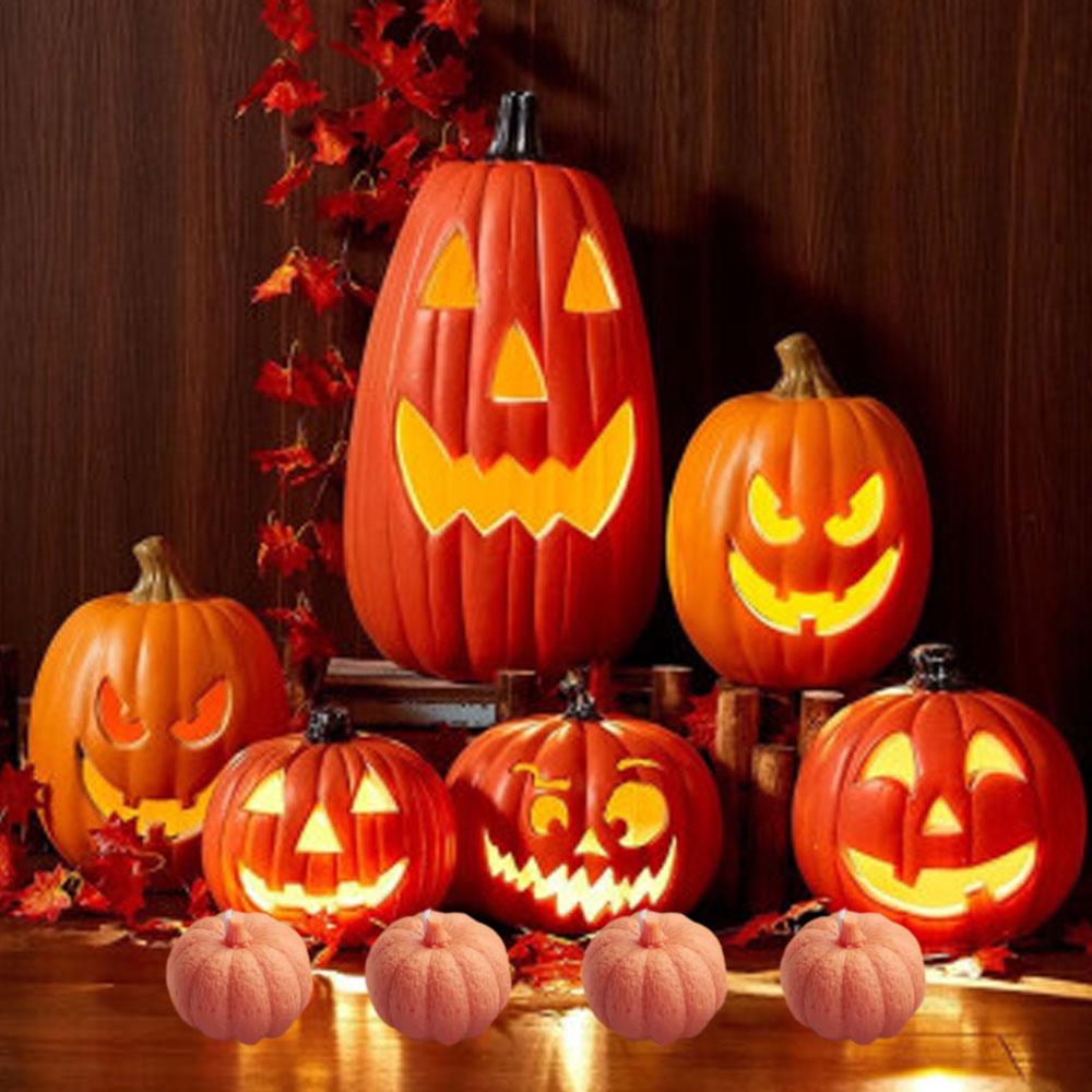 Силиконовая форма для свечи в виде тыквы Гладкая форма для мыла в виде тыквы Форма для мыла Форма для тыквы Изготовление свечей