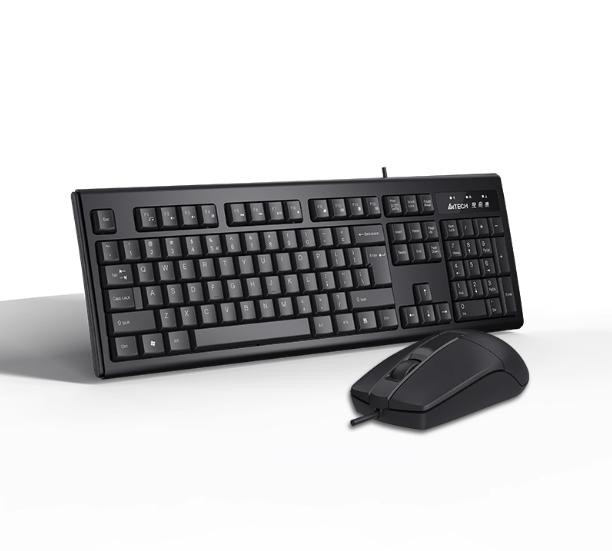 A4Tech Wkm-1300 RGB Проводной Игровой Набор Мышь USB Совместимый для Ноутбуков Настольных Компьютеров Предназначен для Офисного Использования В Наличии