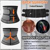 Men Waist Trainer Back Support Slimming Lumbar Belt Military Tactical Belt Gym Accessories Abdominal Binder Corset