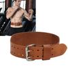 Brown Weightlifting Belt Adjustable Brown Leather Weightlifting Belt Lifting Belt  Weight Training