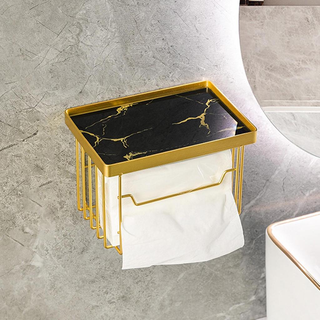 Holder with Shelf, Holder, Roll Holder, Bathroom Holder, Paper Towel Holder
