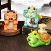 Year Of The Dragon Zodiac Mascot Ornaments Chinese Dragon Figurine Home Decor Mini Dragon Statue Resin Chinese Dragon Crafts