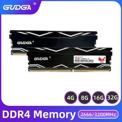 Ddr4 8 ГБ 16 ГБ 32 ГБ Memoria Ram Ddr4 2666 3200 МГц Память Настольный радиатор Ram Память Ddr4 3200 МГц Dimm с радиатором Xmp для ПК