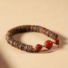Nan Hong Agarwood Bracelet - Year of the Rat Design for Elegance and Customizable Style