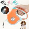 5M Retractable Pet Leash with LED Flashlight Portable Multifunctional Automatic Telescopic Puppy Safety