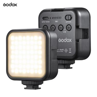 Godox LITEMONS LED6Bi Двухцветная светодиодная видеолампа с температурой Перезаряжаемая мини-заполняющая лампа