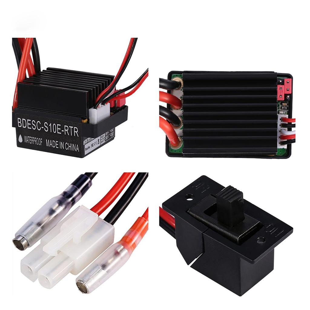 320A Матовый электронный контроллер скорости для радиоуправляемой лодки, модели автомобиля, радиоуправляемых автомобильных аксессуаров