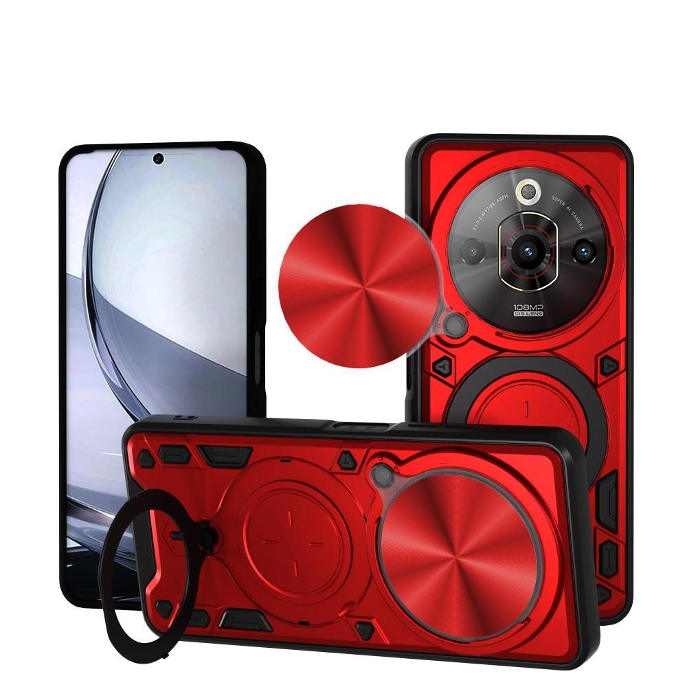Для Nubia Focus Pro 5G Z2351N Чехол Сдвижная Камера Магнитное Кольцо Подставка Защита Задняя Крышка для ZTE Nubia Focus Pro 5G Capa Funda