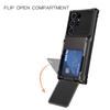 For Samsung Galaxy S25 Ultra Case PC+TPU Dual Layer Back Phone Cover with Card Holder