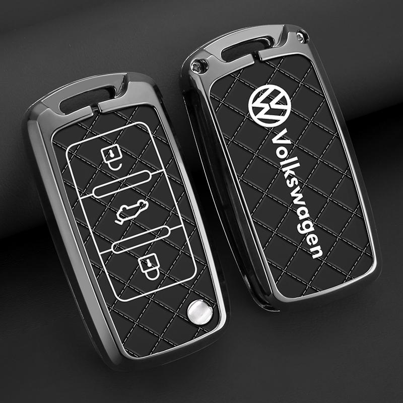 Для VW Автомобильный чехол-брелок Ракушка Для Volkswagen VW Polo Tiguan Golf Jetta Beetle Eos Scirocco Up Transporter Sharan Аксессуар