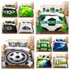 Горячие Продажи 3D Footballl Печать Пододеяльник Комплект Спортивных Постельных Принадлежностей Комплект Человека King Size Постельный Костюм Роскошный Пододеяльник Комплект Дышащие Постельные Наборы