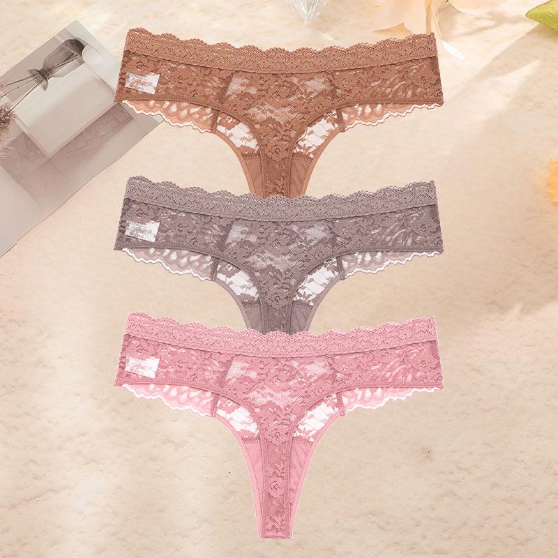 FINETOO 3 шт./компл. S-XL женские сексуальные трусики стринги сексуальное женское нижнее белье женское кружевное белье женское бикини леди стринги нижнее белье