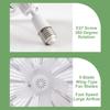 with Lights and Remote Modern Ceiling Fans 10.24inch Electric Fan LED Light Fan  Living Room
