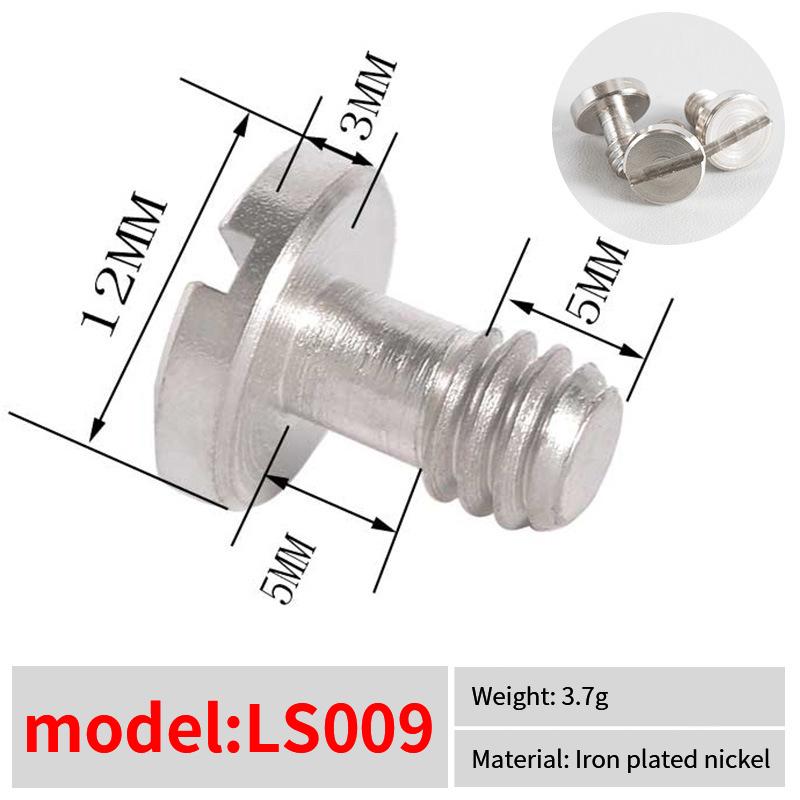Высококачественный набор винтов для камеры 1/4 дюйма, винт для быстросъемной площадки, аксессуары для зеркальной камеры, адаптер для крепления на штатив для зеркальной камеры, штатив