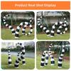 3 Pcs Halloween Sandworm Inflatable Decorations 6ft Glowing Giant Snake Patio Decoration With Built-in LED Sandworm Decoration For Halloween Outdoor