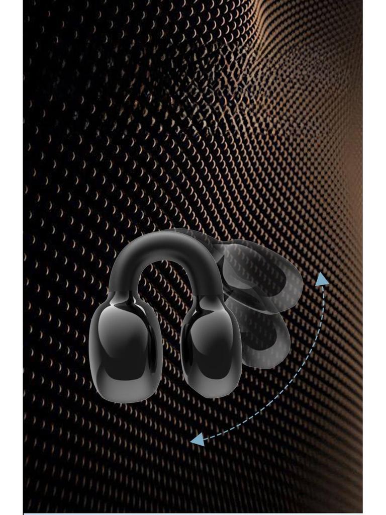 YX03 Bluetooth-зажим для ушей: Беспроводная одноушная гарнитура для бизнеса и спорта