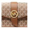 New MICHAEL KORS Greenwich Fabric Shoulder Bag, Crossbody Bag Medium Women's Acorn Brown 30S2GGRL2J-230