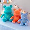 Large Colorful Cartoon Bear Plush Toy - Super Soft Violent Bear Sleeping Pillow, New Year Gift.