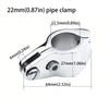 Heavy Duty Boat Top Hinged Jaw Slide Clamp Yacht Awning Accessories  Practical Support