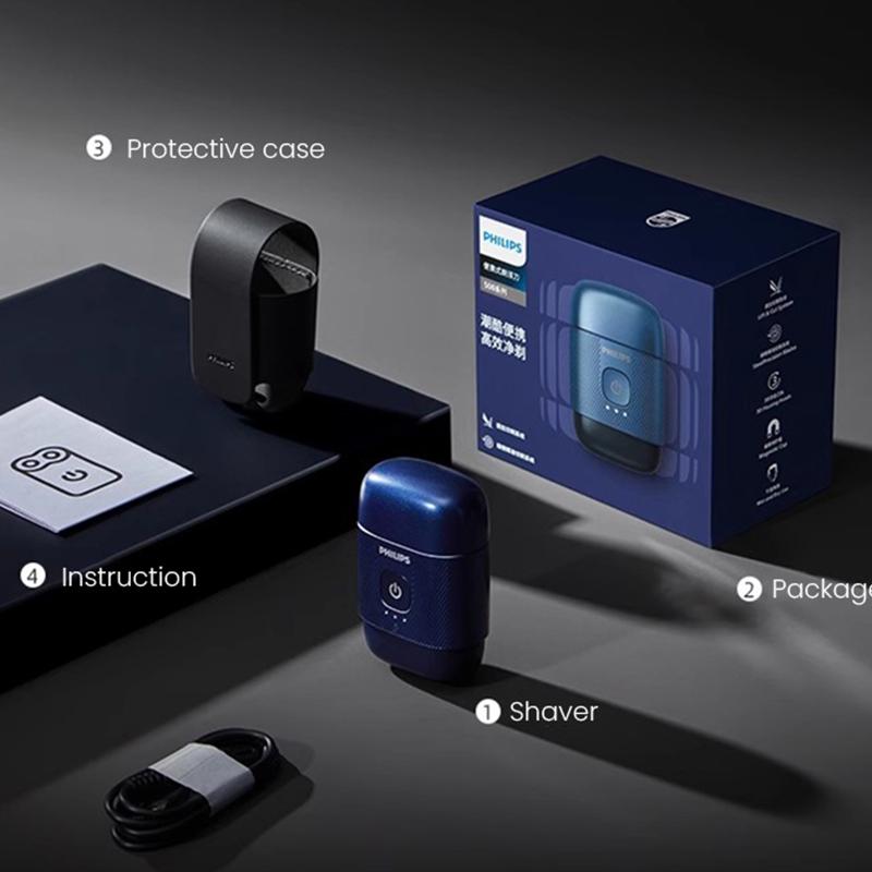 Philips Мини бритва Портативная мини бритва с магнитным защитным чехлом