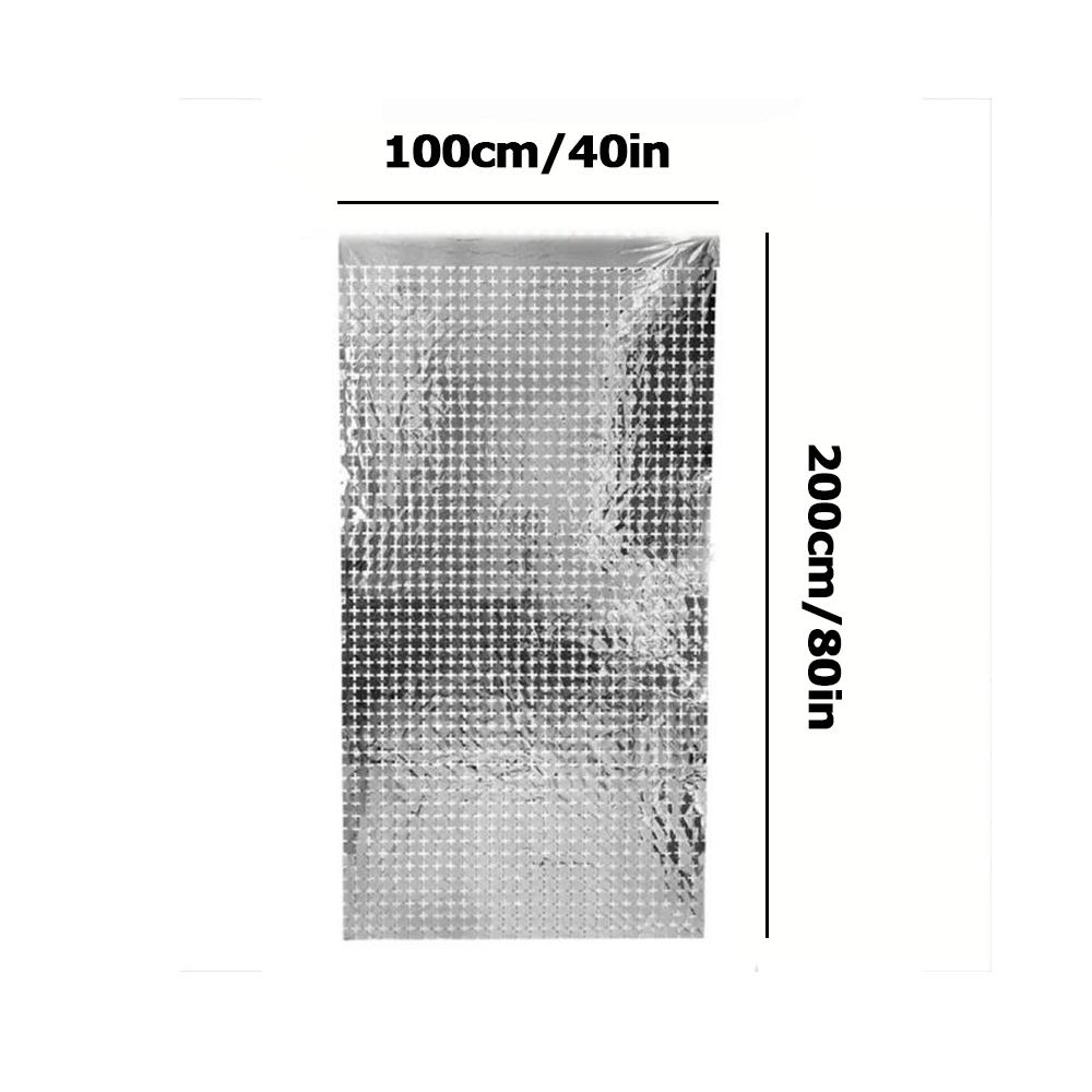 2 шт. 1X2М Занавес Мерцающая Пайетка Блеск для Фотозоны Задний Фон Свадьба День Рождения Вечеринка Детский Душ Декор Фотозоны