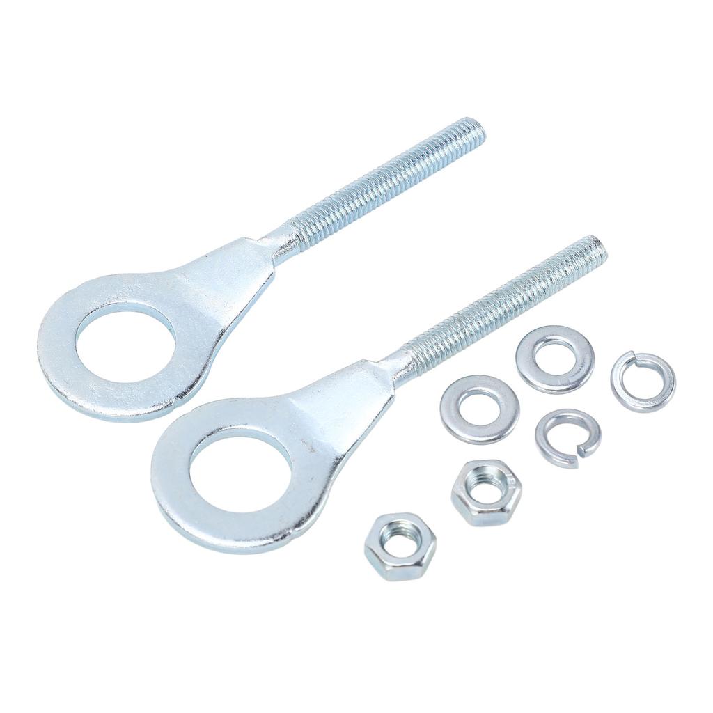 2 шт. 15 мм Натяжитель цепи Регулятор Натяжитель оси цепи Регулятор Для мини-байка 50 куб.см - 125 куб.см CRF50 Квадроцикл Питбайк