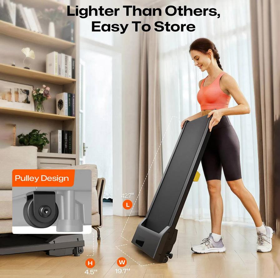 Беговая дорожка SYSURO S1L, 300 фунтов, 6 км/ч, наклон 9%, 5-слойное полотно, светодиодный дисплей, пульт дистанционного управления