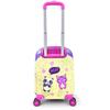 coral high Детский детский чемодан с фиолетовым и розовым рисунком для девочек в стиле аниме 16705
