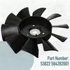 Lawn Mower Transmission Fan for Multiple Models 53822 584282001 Replacement Part for Tractor Cooling System