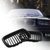 2 шт. автомобильные решетки, черная автоматическая передняя матовая решетка 51138195152 51138195151 для
