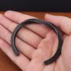 Trendy Simple Nordic Letter Bracelet for Men Women Stainless Steel Adjustable Viking Rune Mobius Twist Cuff Bangles Jewelry Gift