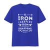 Mens As Iron Sharpens Bible Verses Scripture T Shirt Black X Large vintage Washed Versatile Stretched Comfortable streetwear