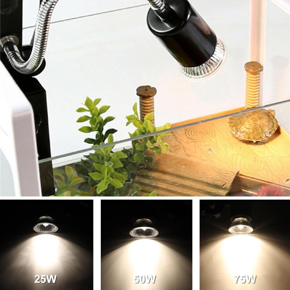 Acrylic UVA UVB Bulb Silver Reptile Heat Bulb Durable Heat Lamp Bulb Reptiles