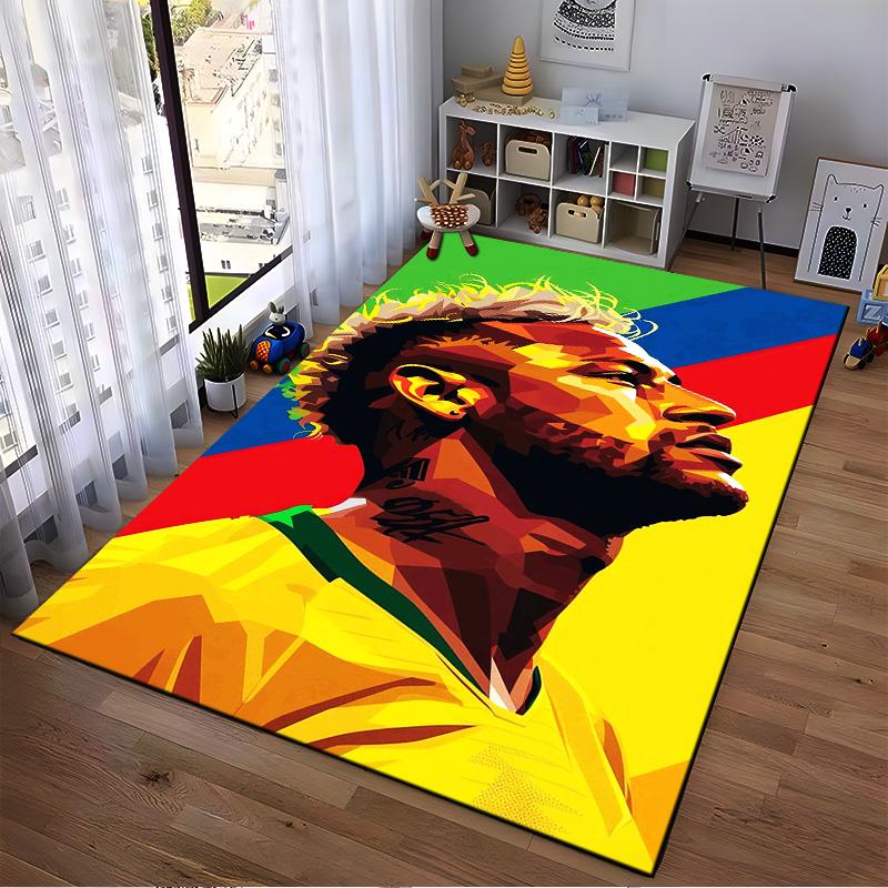plaintext Colorful Portrait Silhouette Rug Non-slip rug suitable for living room and bedroom sofas ```