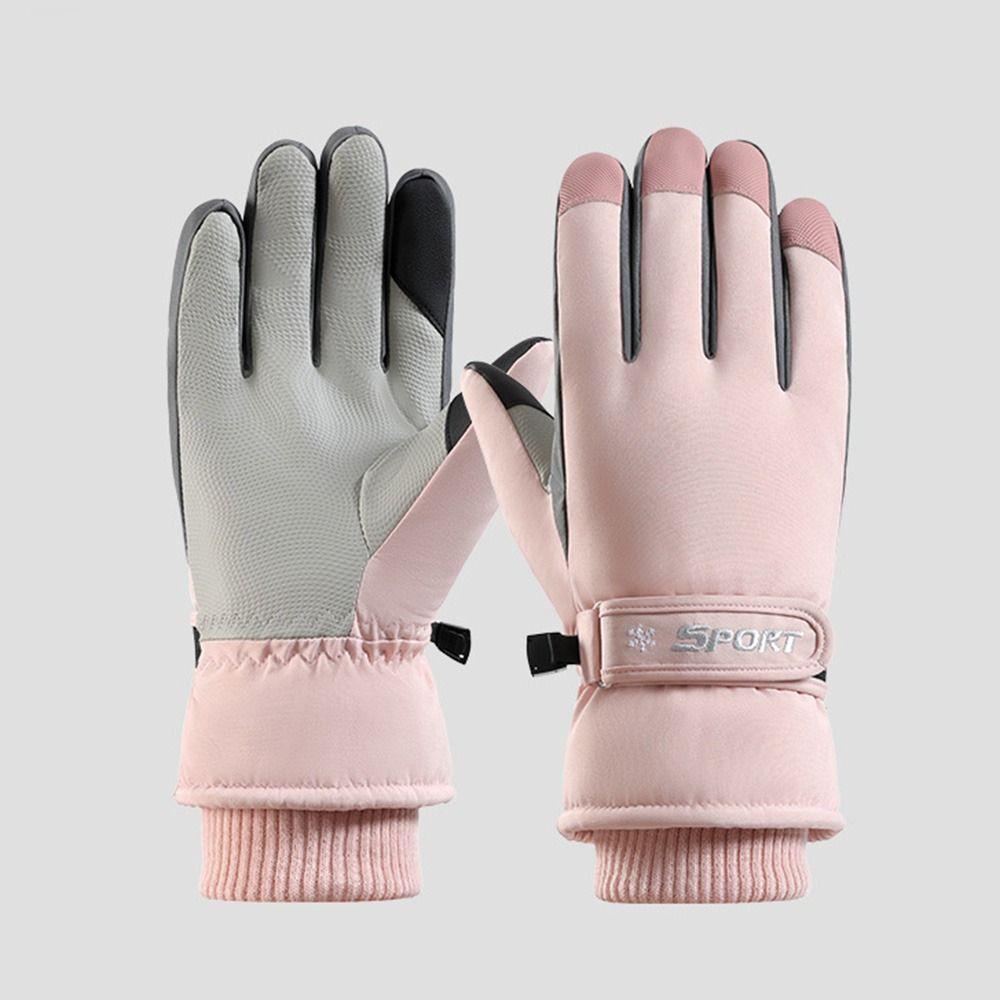 Ultralight Winter Ski Gloves Anti-Slip Snowboard Mittens Gift Touchscreen Gloves  Motorcycle