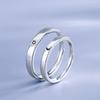 Adjustable Wedding Party Women Men Finger Rings Set Engagement Ring Couple Jewelry Sun Moon Ring