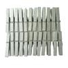 24 Mini Silver Clothespins