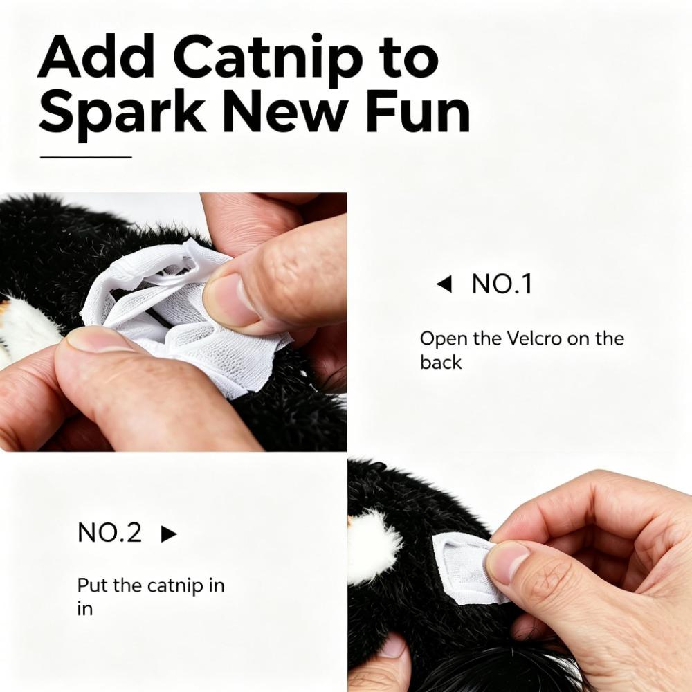 Realistic Wing Motion Flapping Butterfly Toy Rechargeable Interactive Cat Toy Indoor Cats