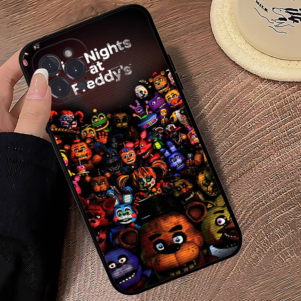 Чехол для телефона Five Nights At Freddy's для iPhone 14 Plus 13 Mini 11 16 15 17 Pro Max Защитный Ударопрочный