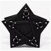 Dark Gothic Pentagram Shoulder Bag Unisex Punk Designer Casual Totes Women Retro Handbag Gifts Black