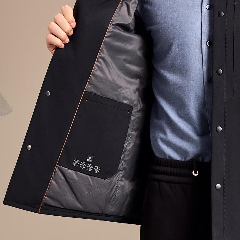 Antonio Men's Lightweight 90% Goose Down Business Casual Jacket