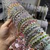 Изысканный Роскошный Геометрический Браслет с Цирконами: Красочный, универсальный дизайн