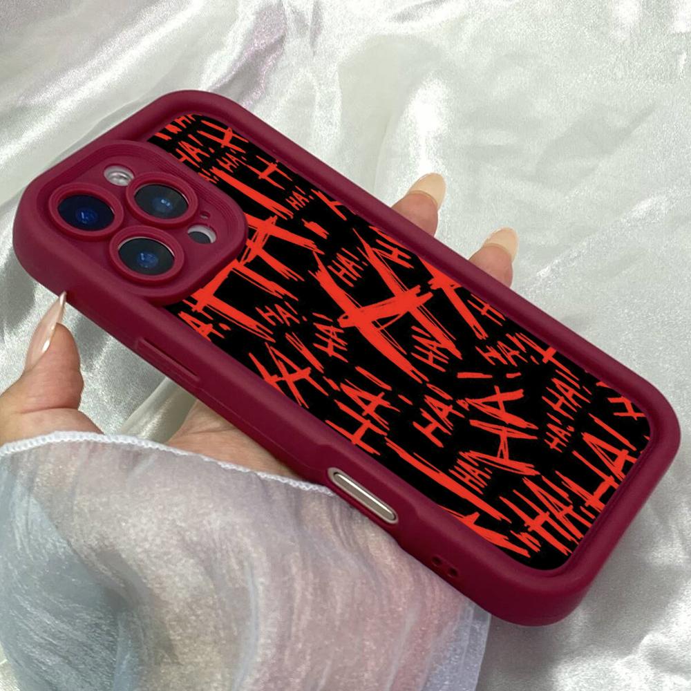 JT276 ХаХаХа для iPhone 17 16 15 14 13 Pro Max Samsung S26 S25 S23 Ultra A17 A16 A07 A56 A15 A14 A13 Xiaomi 15T Redmi 15c Note 14 13 12 11 Мягкий чехол