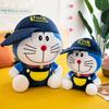 Creative Hat Cat Doll Plush Toy Cartoon Rag Doll Throw Pillow Children's Doll Gift