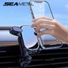 SEAMETAL Автомобильный держатель для телефона Крепление-клипса на воздуховод Подставка для телефона для мобильного телефона Универсальный Автомобильный держатель с креплением на воздуховод Поддержка GPS для iPhone Xiaomi